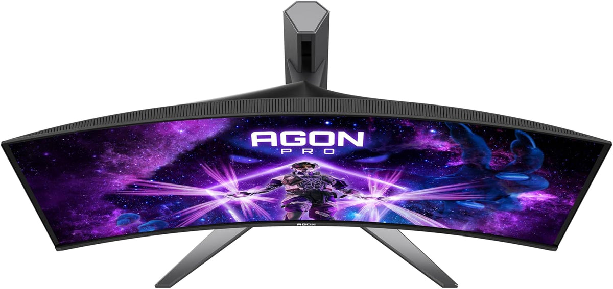 Monitor para juegos curvo AOC Agon Pro AG346UCDAM OLED WQHD de 34 pulgadas, 175 Hz, 0,03 ms, FreeSync Premium Pro, compatible con G-Sync, HDR400 (3440x1440, 2X HDMI, DisplayPort, concentrador USB), negro