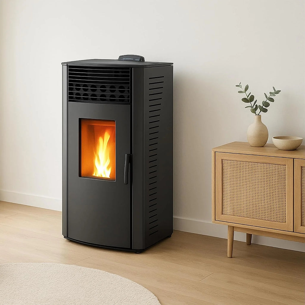 Piec na pellet Anita 12 kW Czarny Sannover