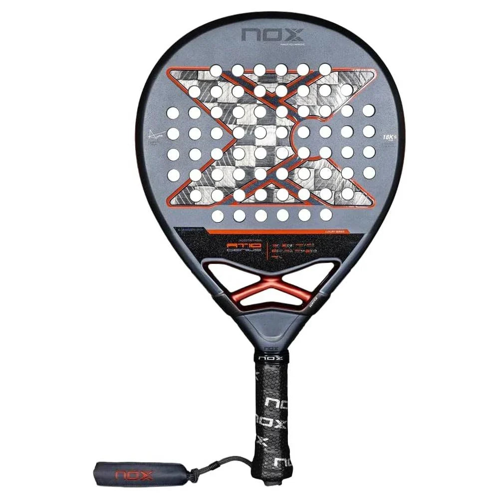 Pala de pádel AT10 Genius 18K Alum 2025 Agustín Tapia Carbon EVA 360-375 g superficie 3D Spin para jugadores avanzados