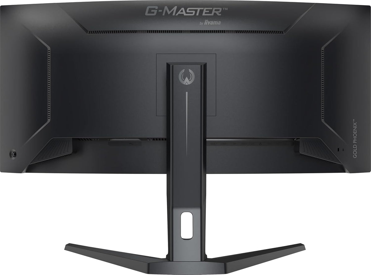 iiyama G-Master Gold Phoenix, VA curvo 1500R, 3440x1440 a 240Hz, 0,4ms, Adaptive Sync, 500cd, altavoces, DP/HDMI 2.1 VRR 2K120FPS, concentrador USB, base USB-C (95W), soporte ajustable, KVM, PC y consola de próxima generación