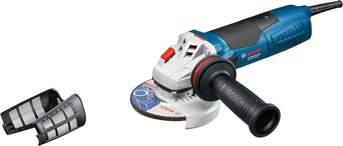 Bosch Professional: szlifierka kątowa GWS 19-125 CIE (Ø tarczy 125 mm, 1 900 W, regulacja prędkości obrotowej, funkcja KickBack Control)