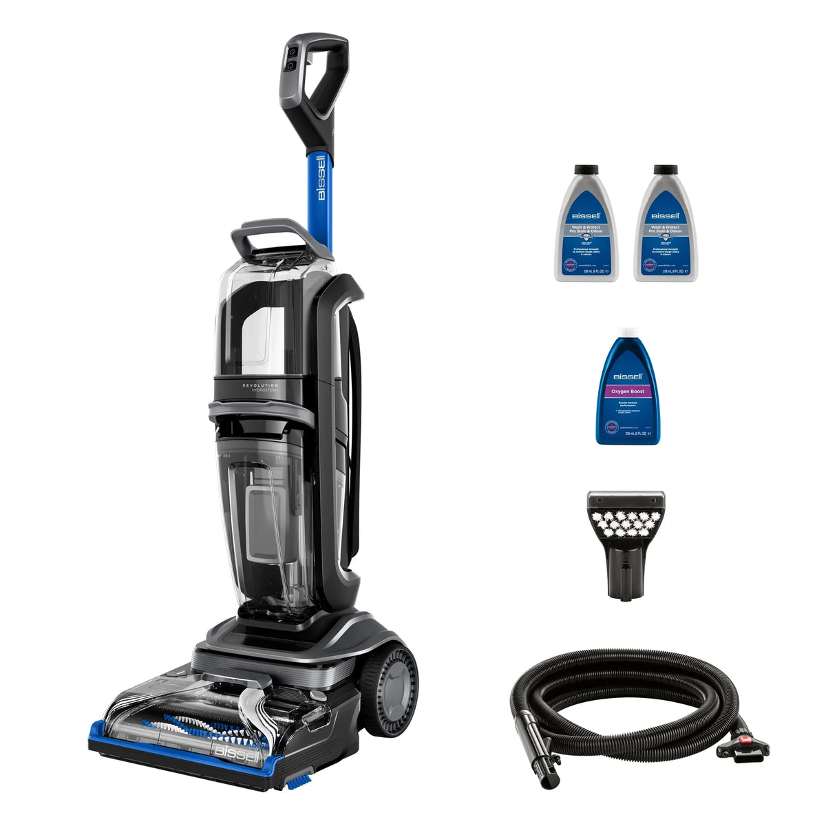 Limpiador de alfombras Revolution HydroSteam 3670N 1300 W limpiador a vapor aspirador en seco y húmedo tecnología HydroSteam