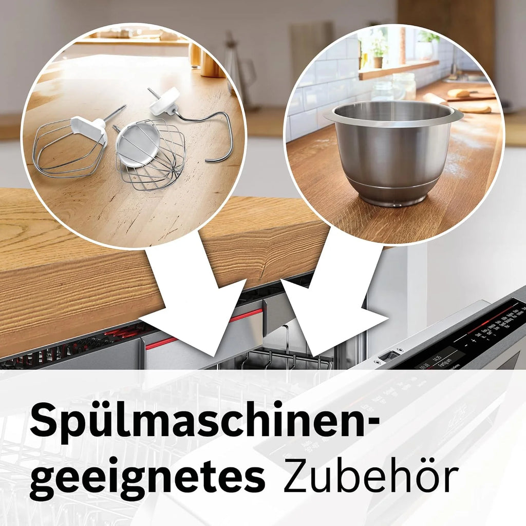 Bosch MUM5 Robot kuchenny 1000 W, MUM58L20, szary, srebrny
