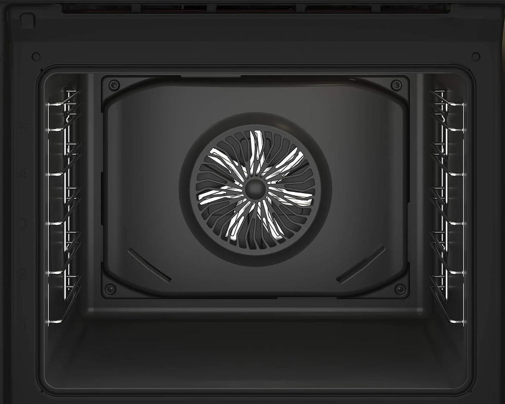 Beko BBIM12300X b300 piekarnik do zabudowy, piekarnik 60 cm, pojemność 72 l, czyszczenie parowe SteamShine, 8 trybów ogrzewania, AeroPerfect do równomiernego pieczenia, kuchenka wielofunkcyjna, stal