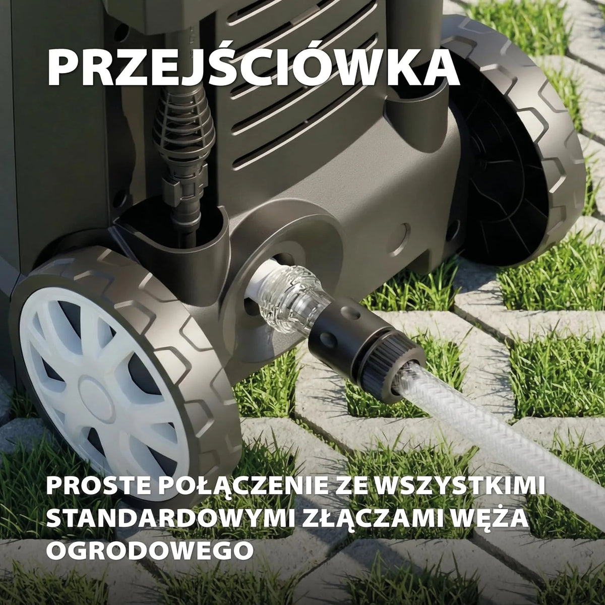 WAGNER AQUASTORM ADVANCED - Wydajna myjka ciśnieniowa do szybkiego i skutecznego czyszczenia, w zestawie standardowa- i turbo dysza
