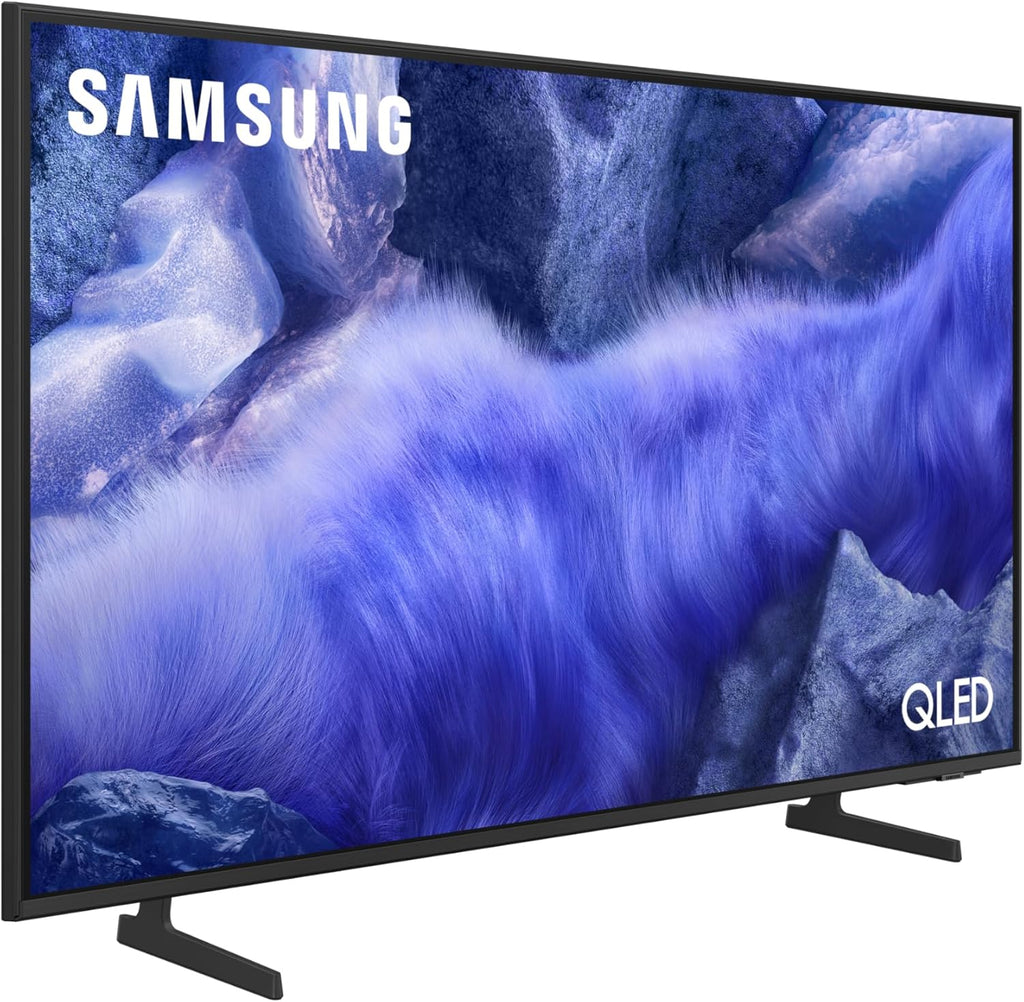 Samsung TV AI 50 pulgadas QLED 50QEF1 4K Smart TV, Quantum Dots, Procesador Q4 AI, WiFi, Airplay, HDR, Q-Symphony, OTS Lite, seguridad Knox, Gaming Hub, Bixby, aplicaciones de operador integradas