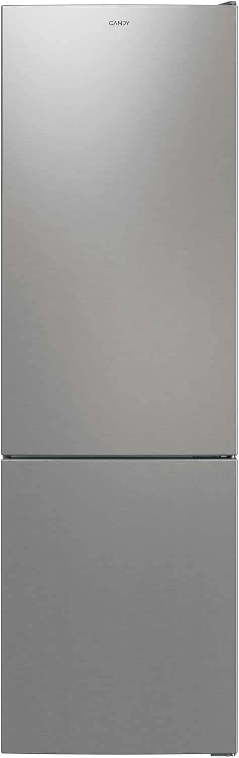 Frigorífico combi Candy CCT3L517ES - Libre instalación, Altura: 1,77 m, 260 L, 2 puertas reversibles, Low Frost, LED, 39 dB, Plata, Clase E
