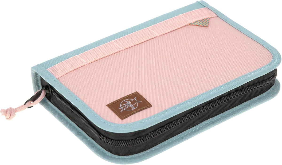 LÄSSIG Set de mochila escolar de 7 piezas para niños/School Set Boxy Unique Negro