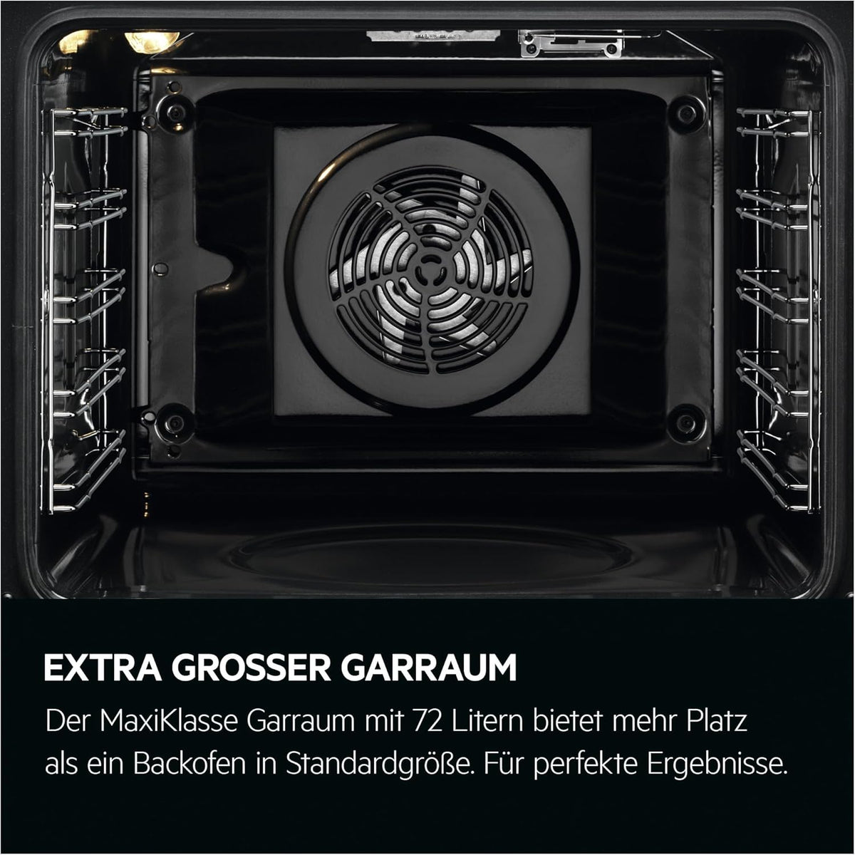 Horno empotrable AEG – Serie 5 Aire caliente circular: resultados de cocción uniformes en 3 niveles – Autolimpieza por pirólisis – 25 programas automáticos – Pantalla táctil LED – Calentamiento rápido – Negro – BPE53516AB