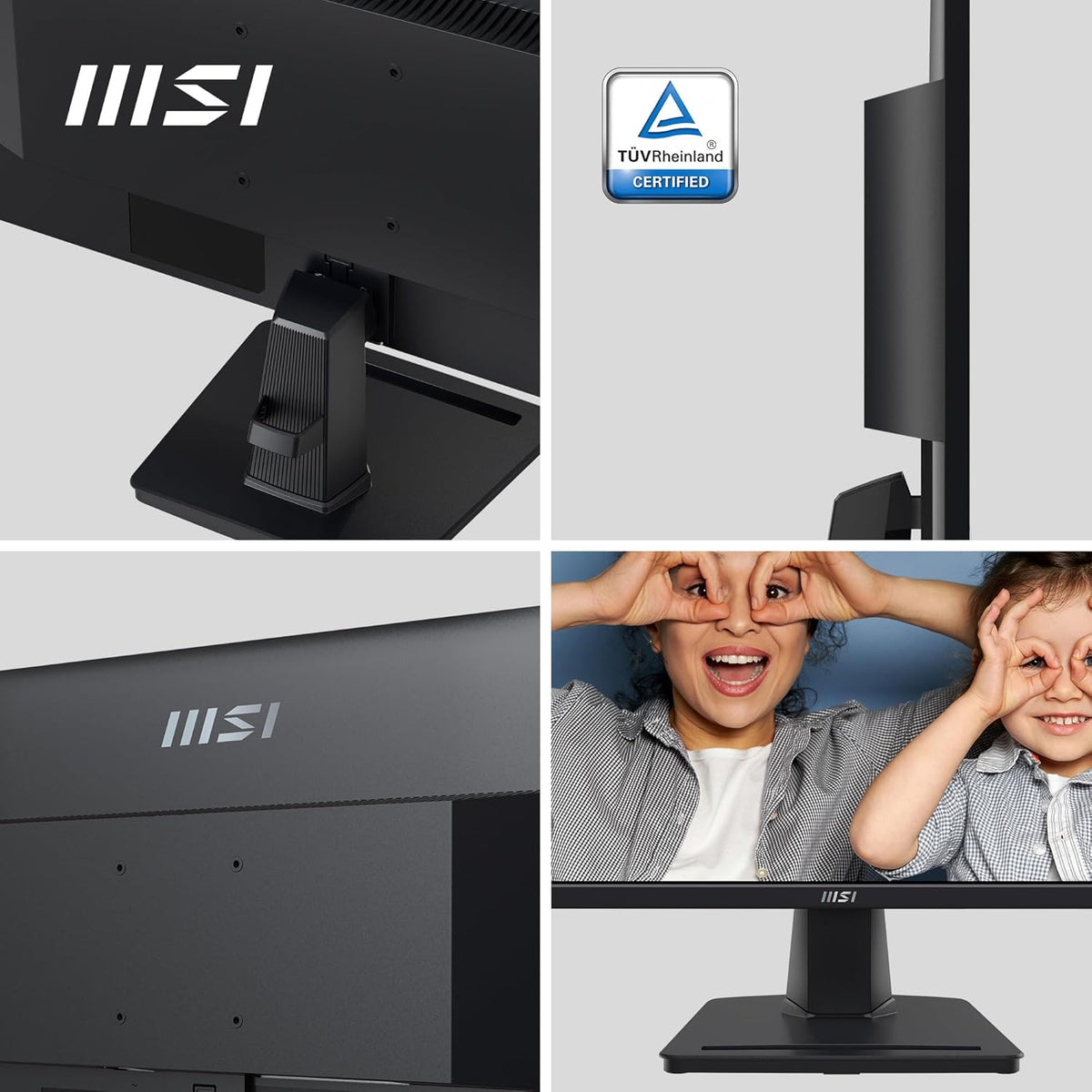 Monitor de oficina MSI Pro MP275Q 27" WQHD - Panel IPS 2560 x 1440, 100 Hz, pantalla Eye-Friendly, altavoces integrados, inclinación ajustable - HDMI 2.0b, DP (1.2a)