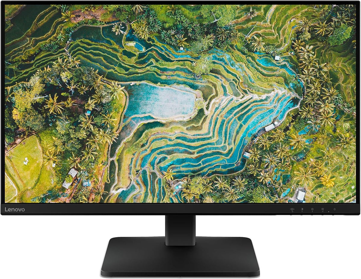 Lenovo L27qe - Monitor QHD de 27'' (IPS, 100 Hz, 4 ms, HDMI+DP, cable HDMI) - Negro