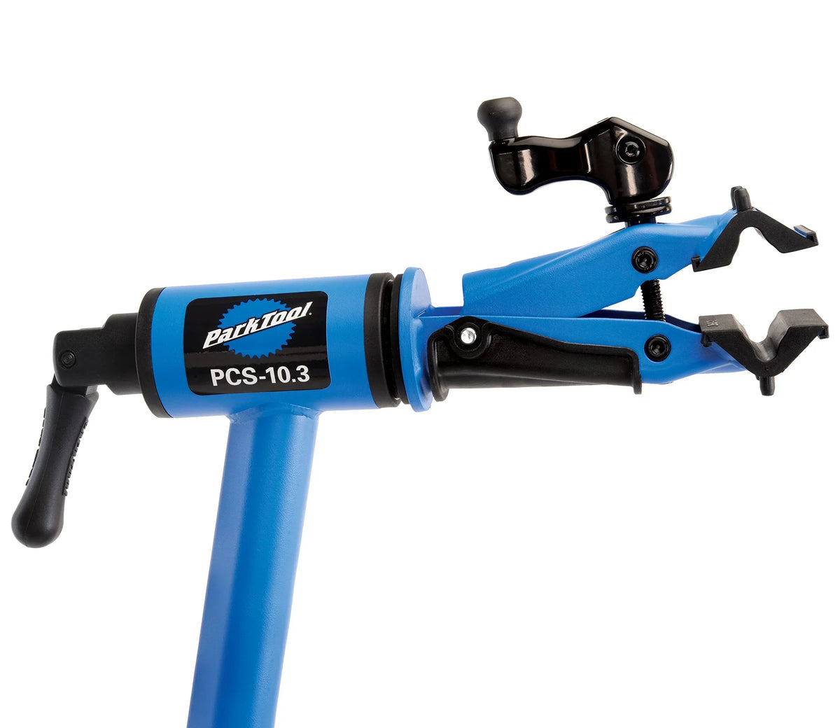 Soporte de reparación para bicicletas PCS-10.3, ajustable en altura, plegable, con pinza regulable 37 × 37 × 145 cm