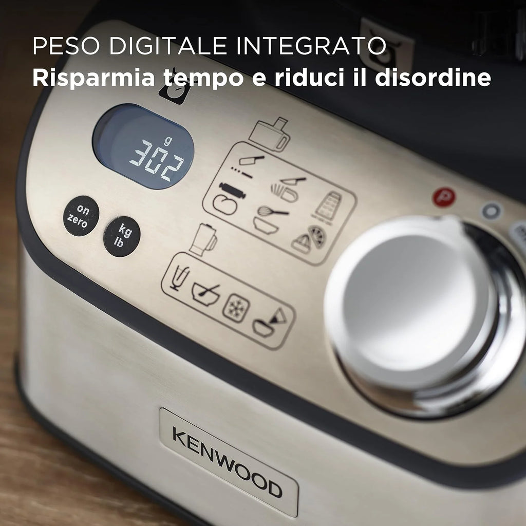Kenwood FDM71.450SS Robot Kuchenny MultiPro Express Weigh, Srebrny