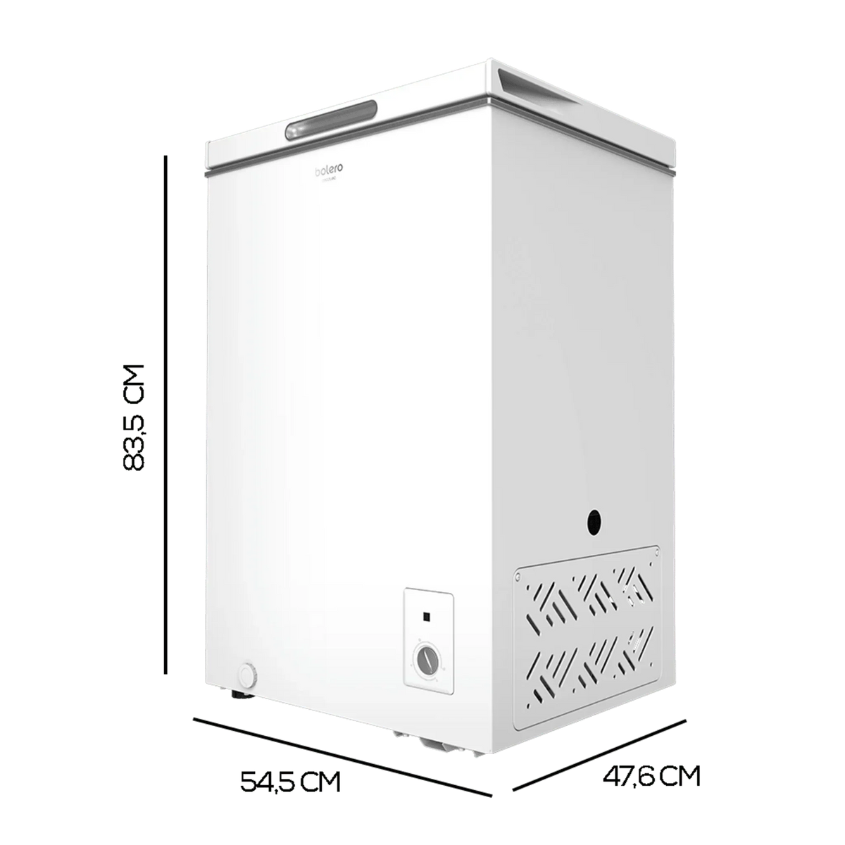 Congelador horizontal Bolero CoolMarket 99 blanco E