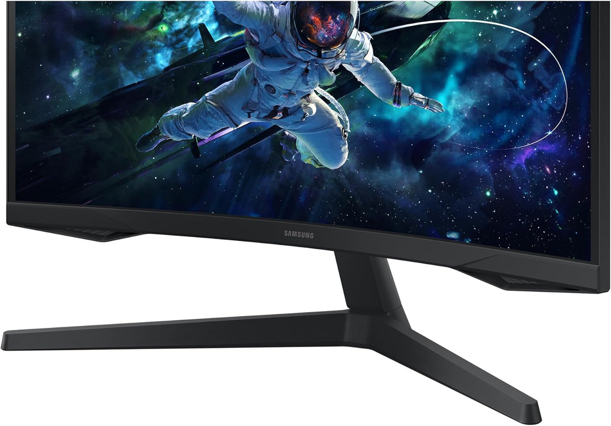 Monitor Samsung Gaming Odyssey G55C de 32'' Negro 165Hz 1ms 2560x1440 VA Curvo 1000R 2500:1 300cd/m² HDR10 HDMI DisplayPort AMD FreeSync Base inclinable
