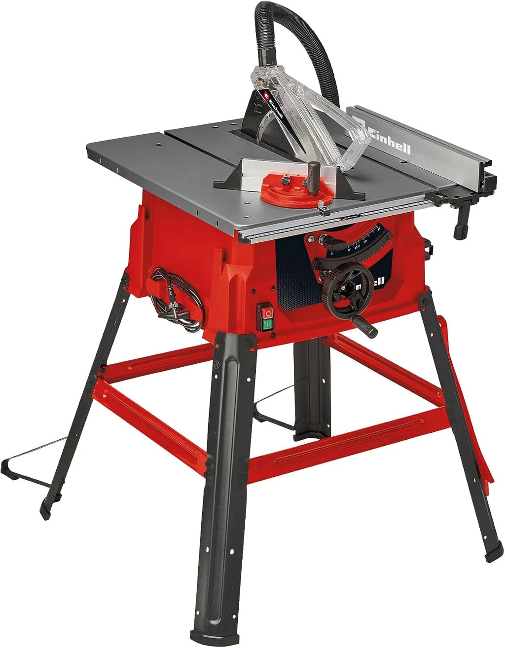 Einhell Pilarka stołowa TC-TS 2025/3 eco (maks. 2000 W, ogranicznik kątowy, ogranicznik równoległy, przyłącze ssące na obudowie i ochrona ostrza, w tym ostrze z węglików spiekanych)