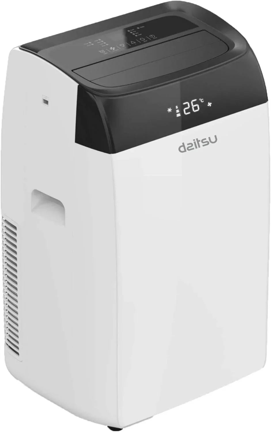 Daitsu - Aire Acondicionado Portátil Frío, Calor, Deshumidificador y Ventilador | 4 en 1 | Alisios Premium APD12FCX | Compacto y Silencioso | Mando a Distancia | Para Hogar u Oficina hasta 30 m²
