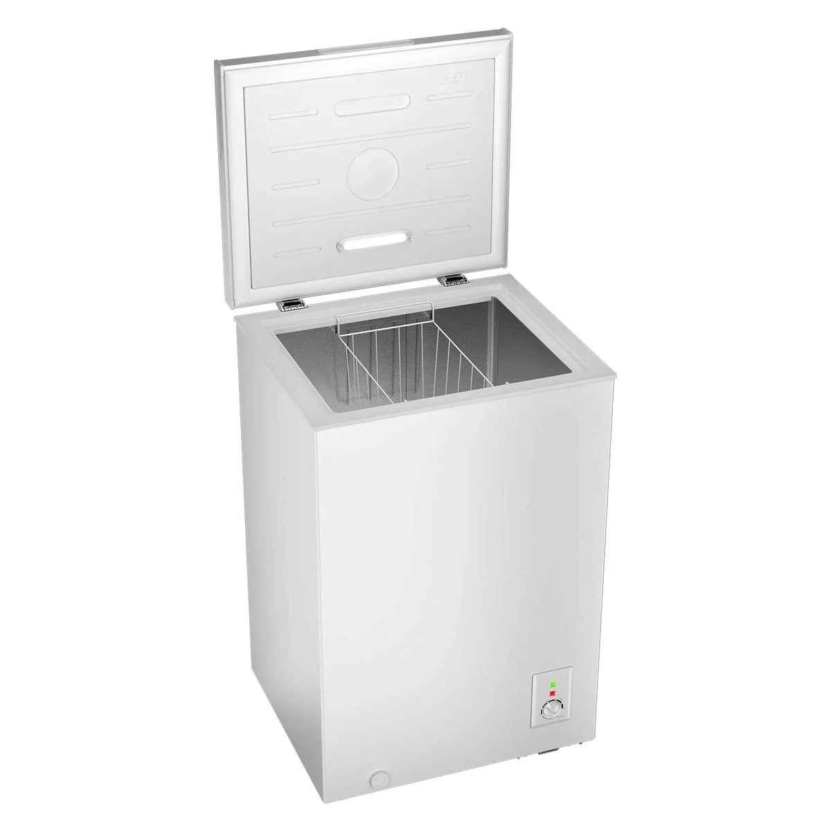 Arcón congelador FCF98DE de 99 litros, de libre instalación, con función de congelación rápida, iluminación LED y compartimento congelador de 4 estrellas