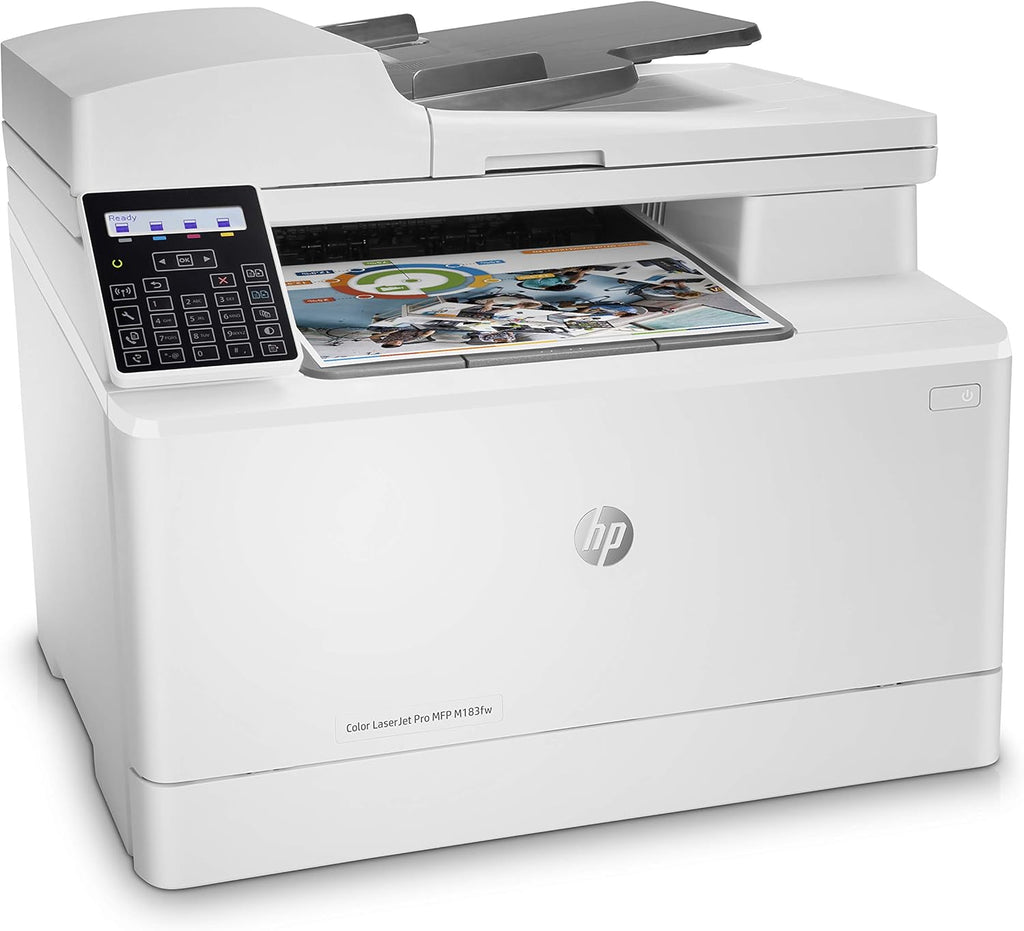Impresora multifunción láser a color HP Color LaserJet Pro MFP 3302fdwg, fax, impresión automática a doble cara, pantalla táctil, Wi-Fi, Ethernet, USB, HP Wolf Pro Security