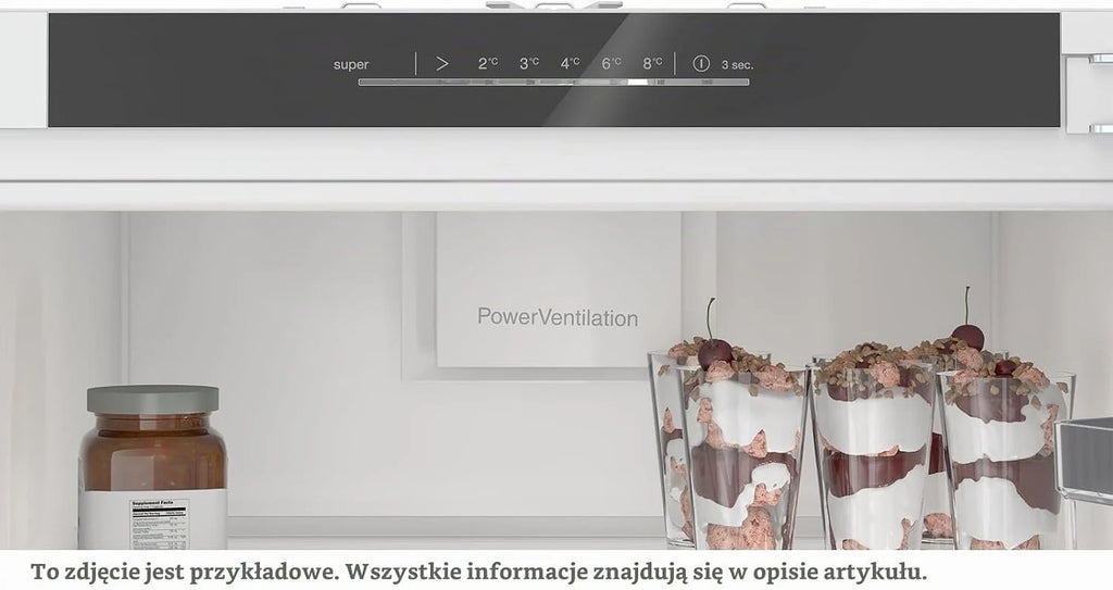 Bosch KIR81VFE0 Seria 4 - Lodówka, podtynkowa, Szuflada Multi Box XXL