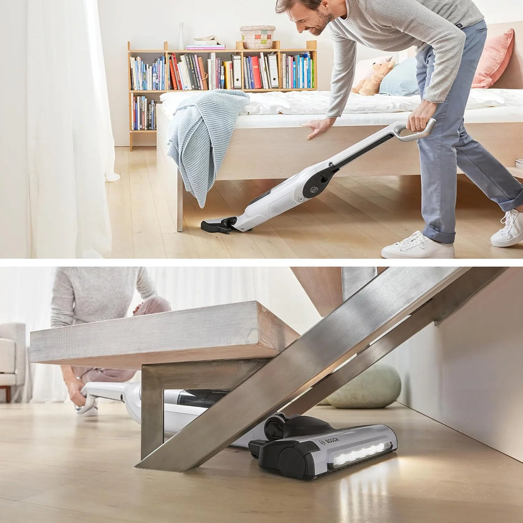 Bosch Flexxo Gen2 Serie 4 Odkurzacz 28 Vmax, BBH3ALL28, white metallic