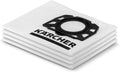 Kärcher Bolsa de filtro de fieltro nueva gama KWD1, KWD2, KWD3, WD2 Plus, WD3 (paquete de 4)