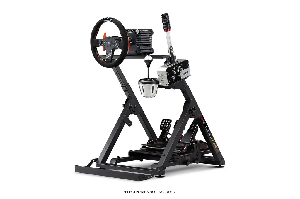 Wheel Stand 2.0 Soporte para volante de gaming y pedales, plegable, con asiento de gaming acoplable