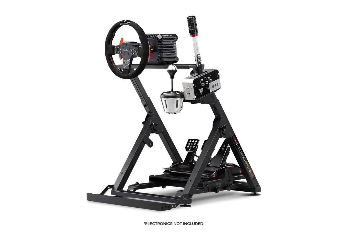 Wheel Stand 2.0 Soporte para volante de gaming y pedales, plegable, con asiento de gaming acoplable