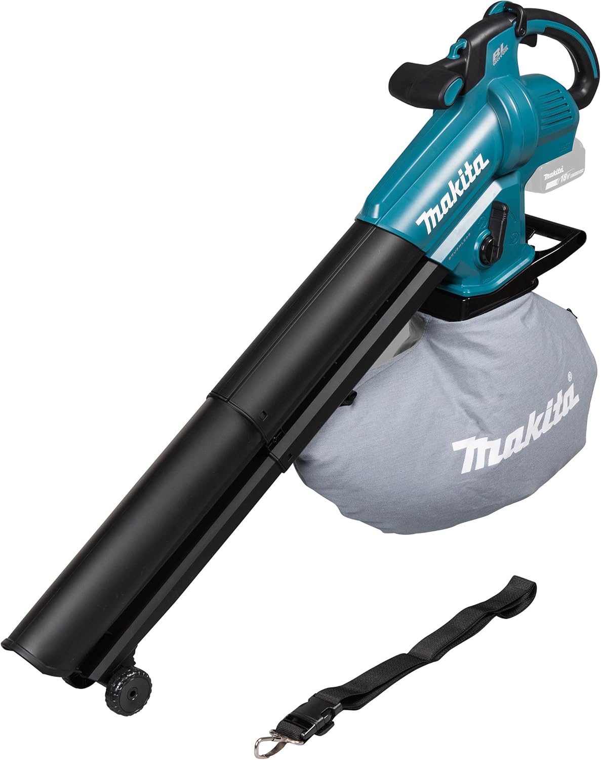 Soplador/aspirador de hojas a batería Makita DUB187Z 18V (sin batería, sin cargador)