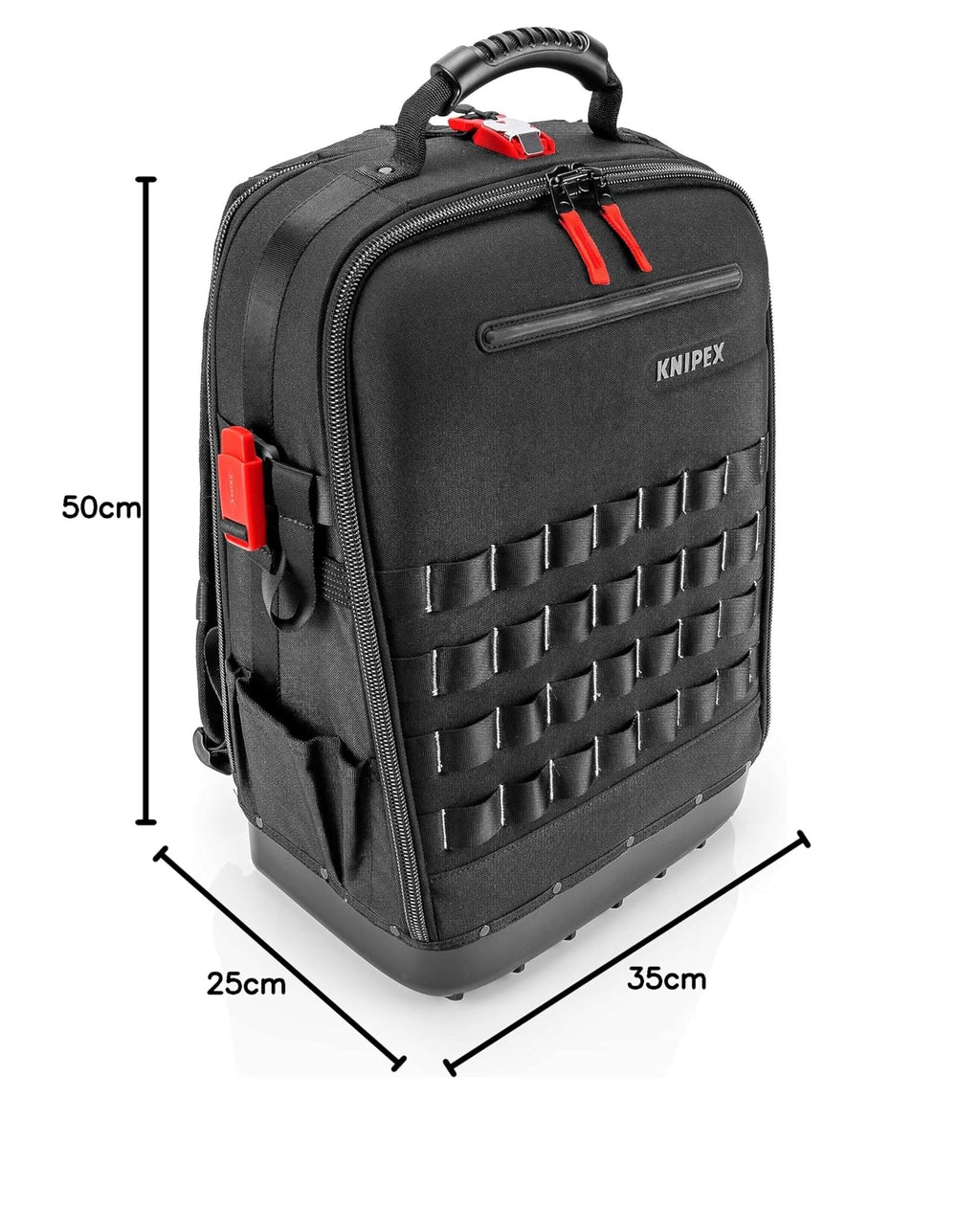 Mochila para herramientas Modular X18 18 l vacía 00 21 50 LE con compartimento para portátil 58 opciones de inserción 530 x 340 x 210 mm
