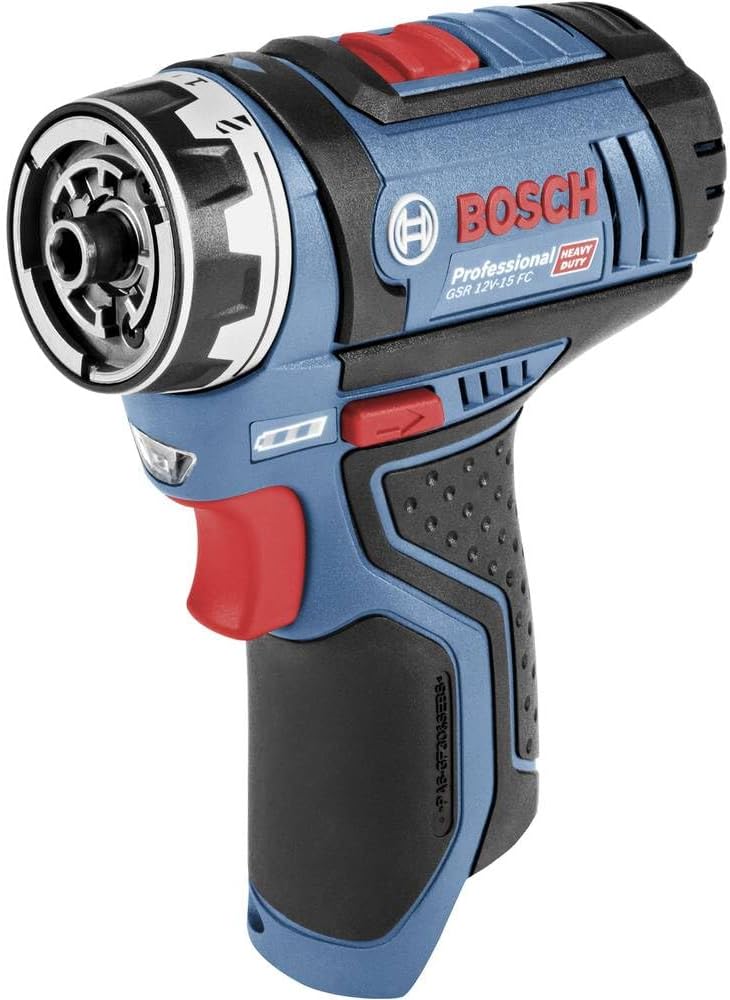 Bosch Professional system 12V: akumulatorowa wiertarko-wkrętarka GSR 12V-15 FC (bez akumulatorów i ładowarki, opakowanie kartonowe)