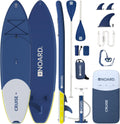 Tabla de paddle surf hinchable NOARD de doble capa con tecnología dropstitch, 326 cm, hasta 140 kg | Set completo que incluye remo, bomba de doble acción, mochila, leash y bolsa estanca