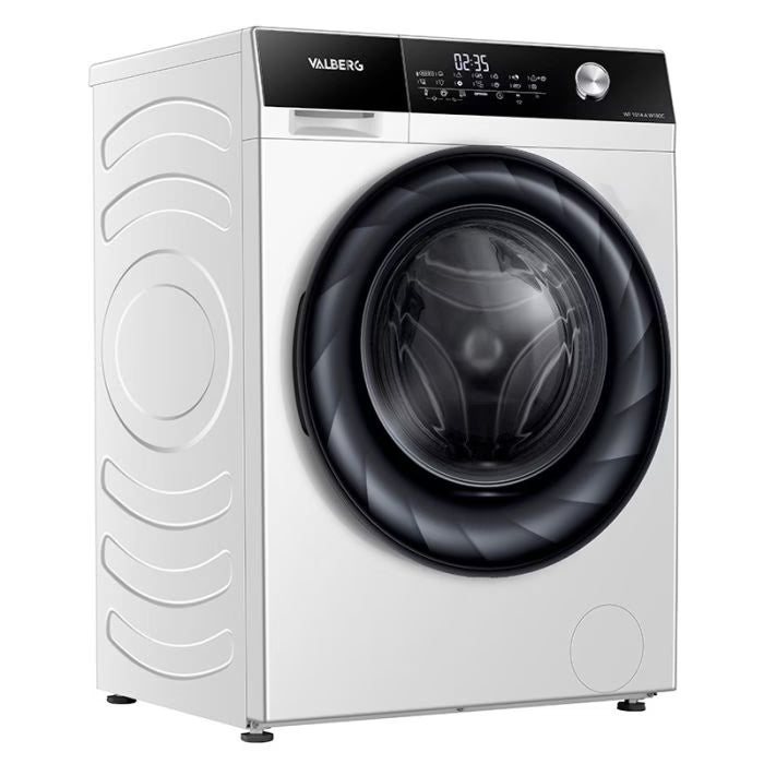 Lavadora de carga frontal 10 kg VALBERG WF 1014 A W180C
