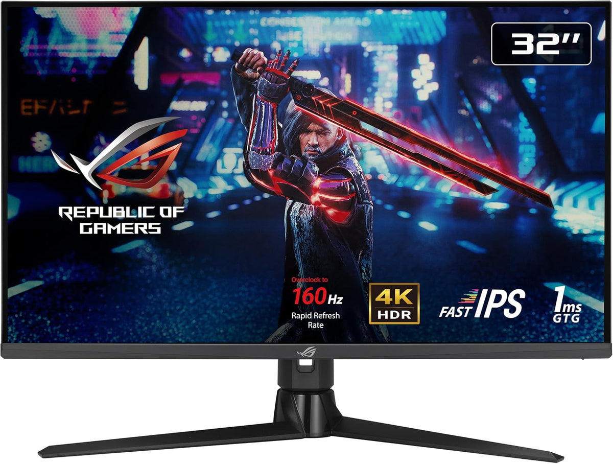 Monitor Gaming ASUS, Negro, 32" 4K 160Hz HDMI 2.1
