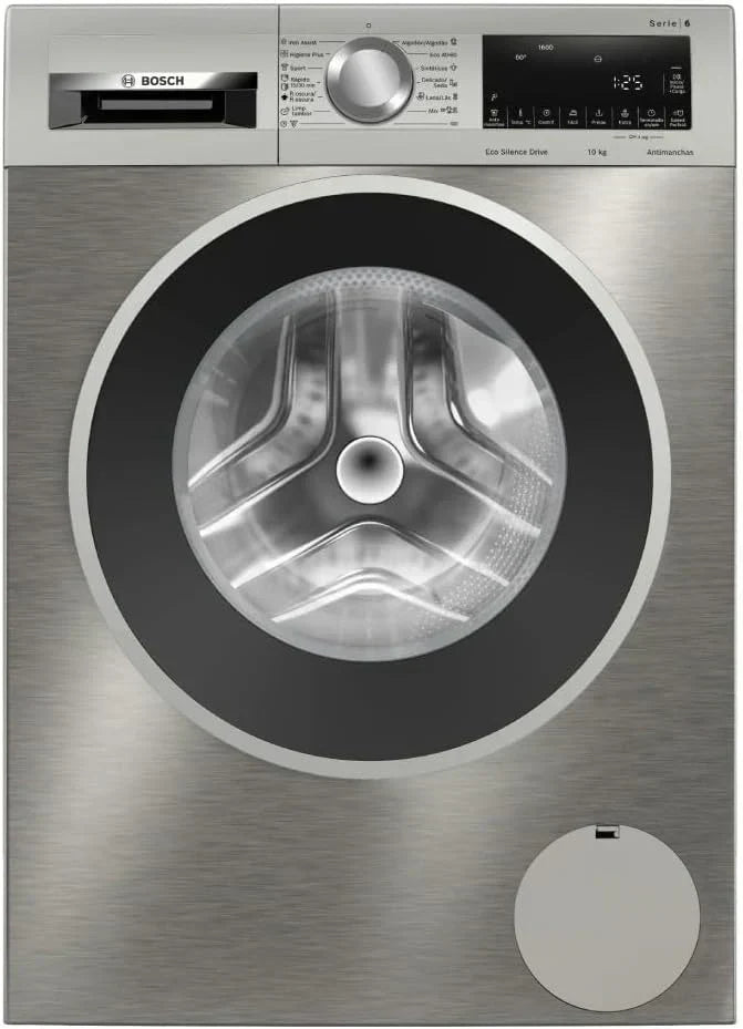 Bosch - Lavadora de carga frontal, 10 kg, Iron Assist, Pausa + Carga, Anti-Manchas, Blanco, WGG254Z5ES, 10 kg, Lavadora de carga frontal, Dosificación manual