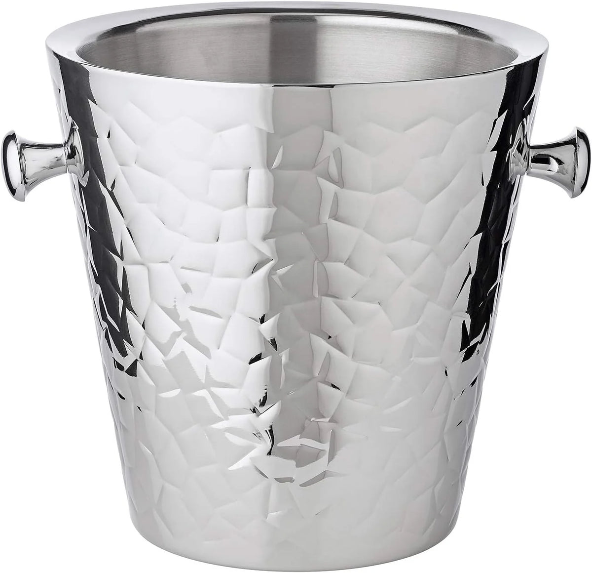 EDZARD Cooler do wina Capri ze stojakiem (Ø 22 cm, H 83 cm), wzorzysty