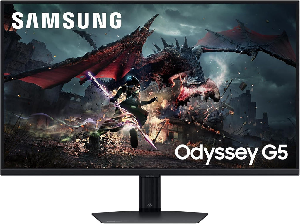 Monitor Samsung Odyssey G50D 32'' 180Hz, 1ms, Panel Fast IPS, Resolución QHD: 2560x1440, Contraste 1000:1, AMD FreeSync, Auto Source Switch +, HDR400, Base ajustable, DisplayPort, HDMI, LS32DG502EUXEN