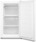 Congelador vertical COMFEE' RCU60WH2(E) de 60L con cajones, 3 cajones de congelación, una puerta, temperatura ajustable, puerta reversible, silencioso, independiente, blanco