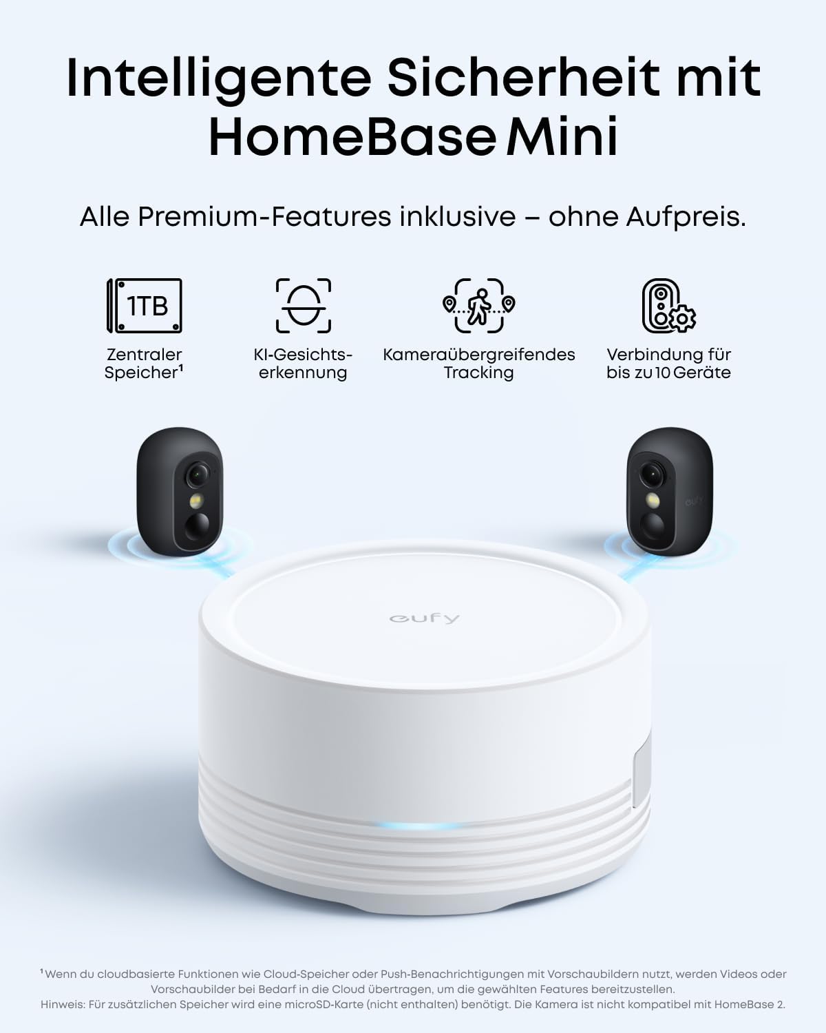 eufy Security Anker eufyCam C35 Set de 2 cámaras, cámara de vigilancia para exteriores