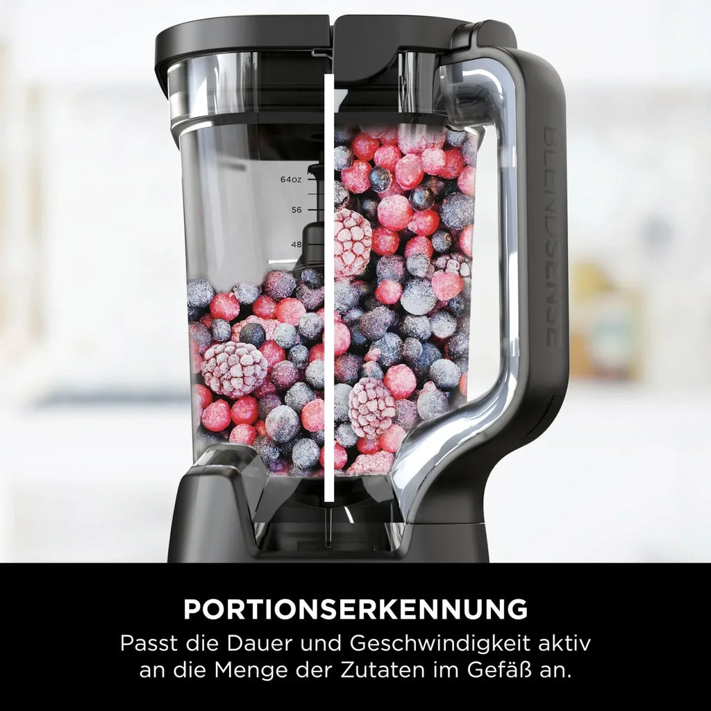Ninja 2 en 1 Detect Mixer Pro, 1200W, Jarra, 2x vasos individuales, batidos, picar verduras, bebidas congeladas, TB301EU