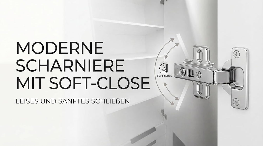 Armario de 4 puertas A&J MöbelLand KLARI con 3 cajones – 200 x 215 cm – Armario de puertas batientes con barra para colgar ropa y estantes