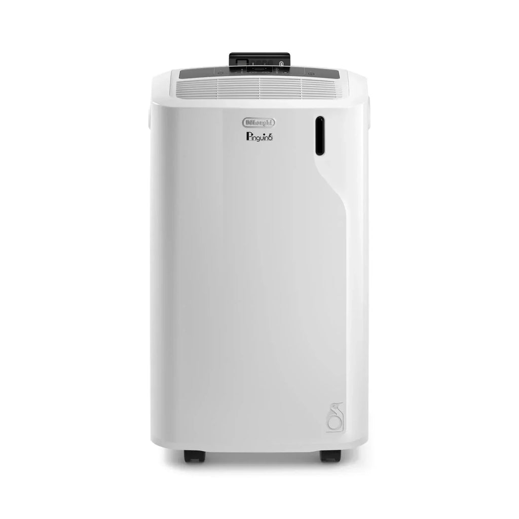 Acondicionador de aire portátil 3 en 1 De'Longhi Pinguino para hasta 27 m², 9400 BTU, silencioso, mando a distancia, 24 h, clase energética A, PACEM82