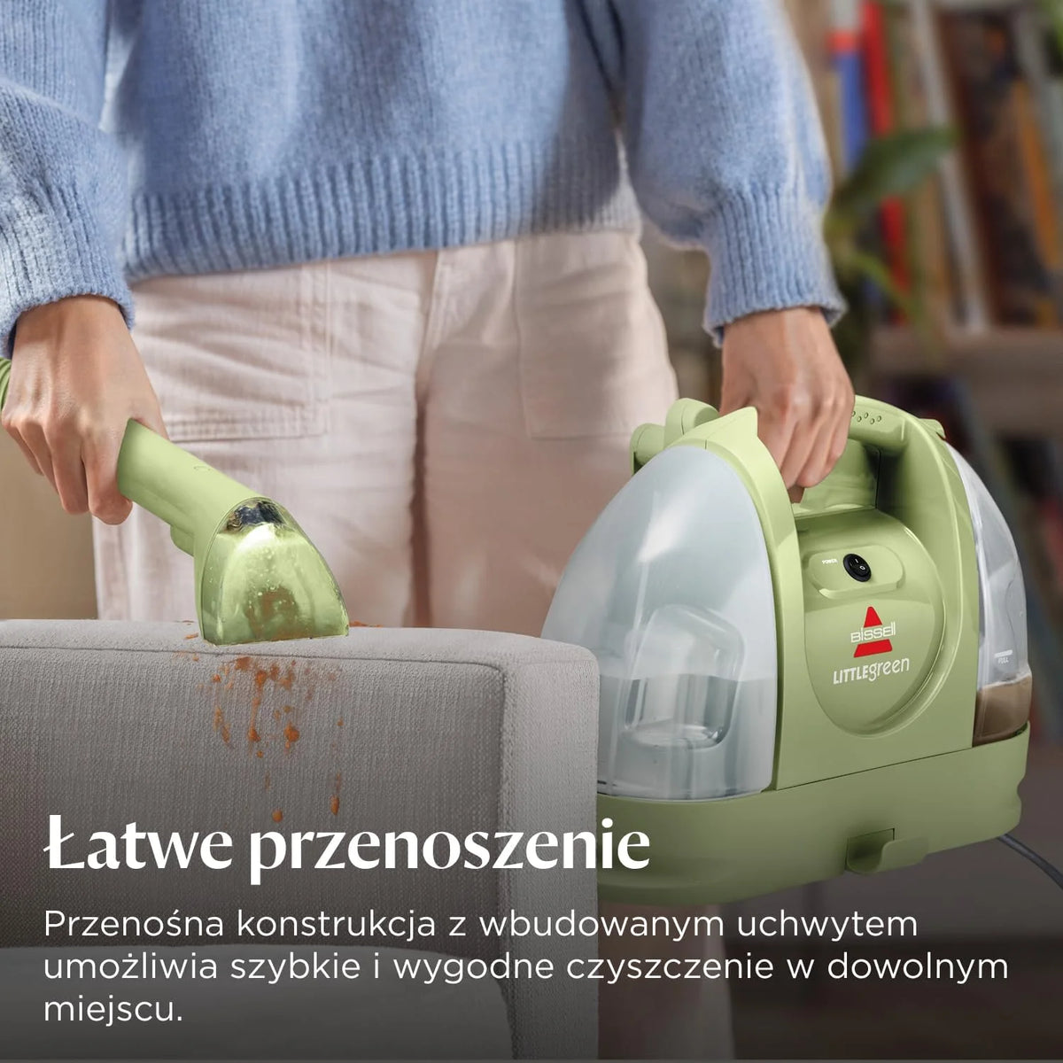 BISSELL Little Green Odkurzacz Piorący do Tapicerki 340W 4098N