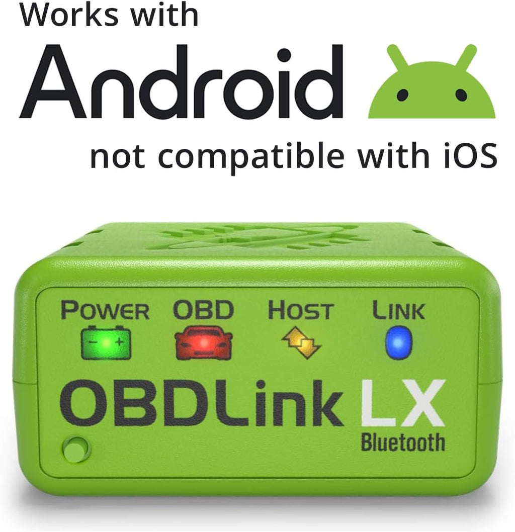 Adaptador OBD2 Bluetooth 3.0 OBDLink LX para Android, compatible con Motoscan, Torque, Hybrid Assistant, escáner de diagnóstico OBD II