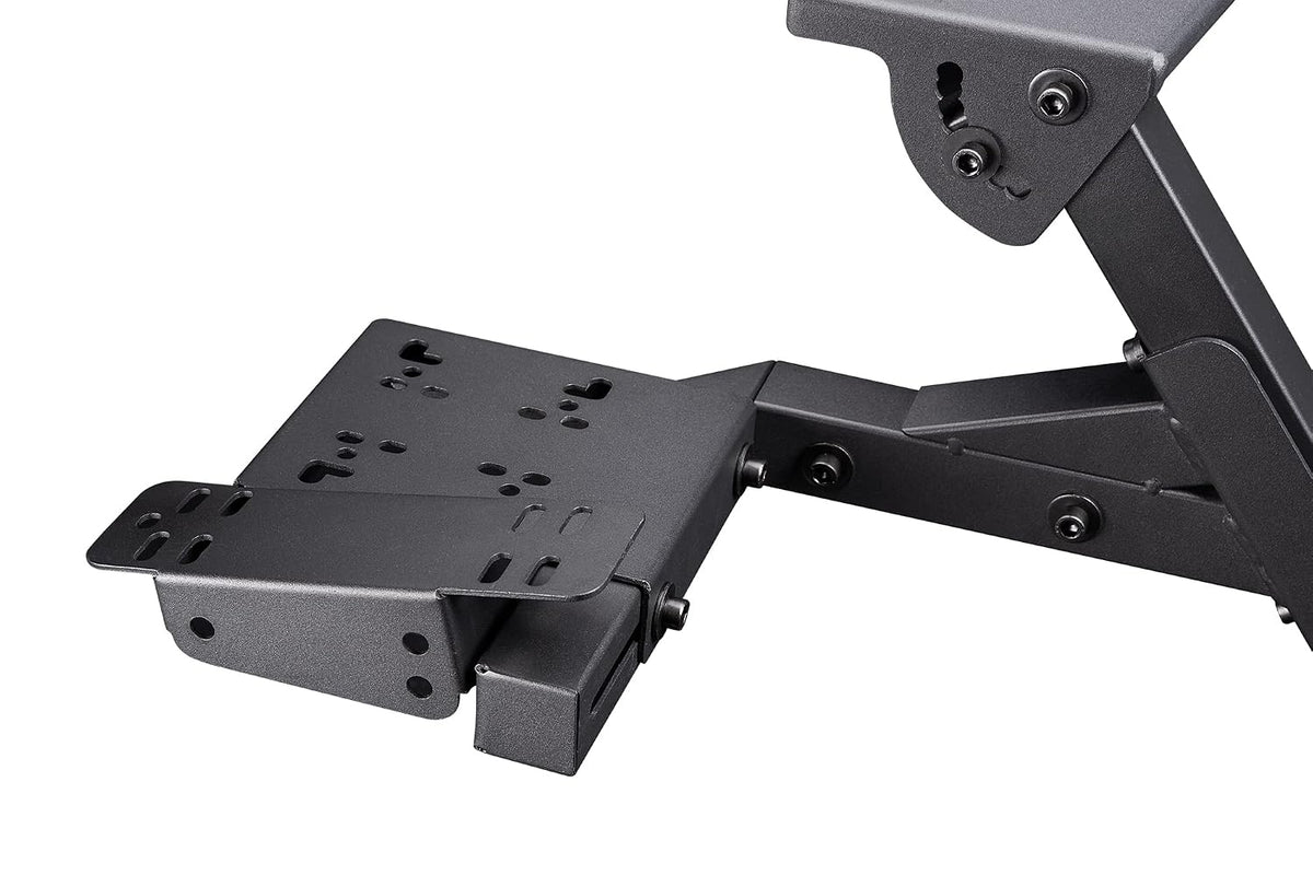 Soporte para volante de carreras Wheel Stand 2.0 compatible con volantes y pedales, diseño plegable para simulación de carreras