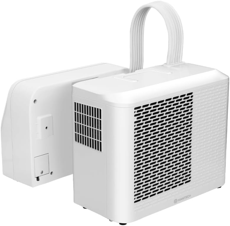 Aire acondicionado split HANTECH 5000 BTU para camping, embarcaciones, autobuses y caravanas de hasta 15m²