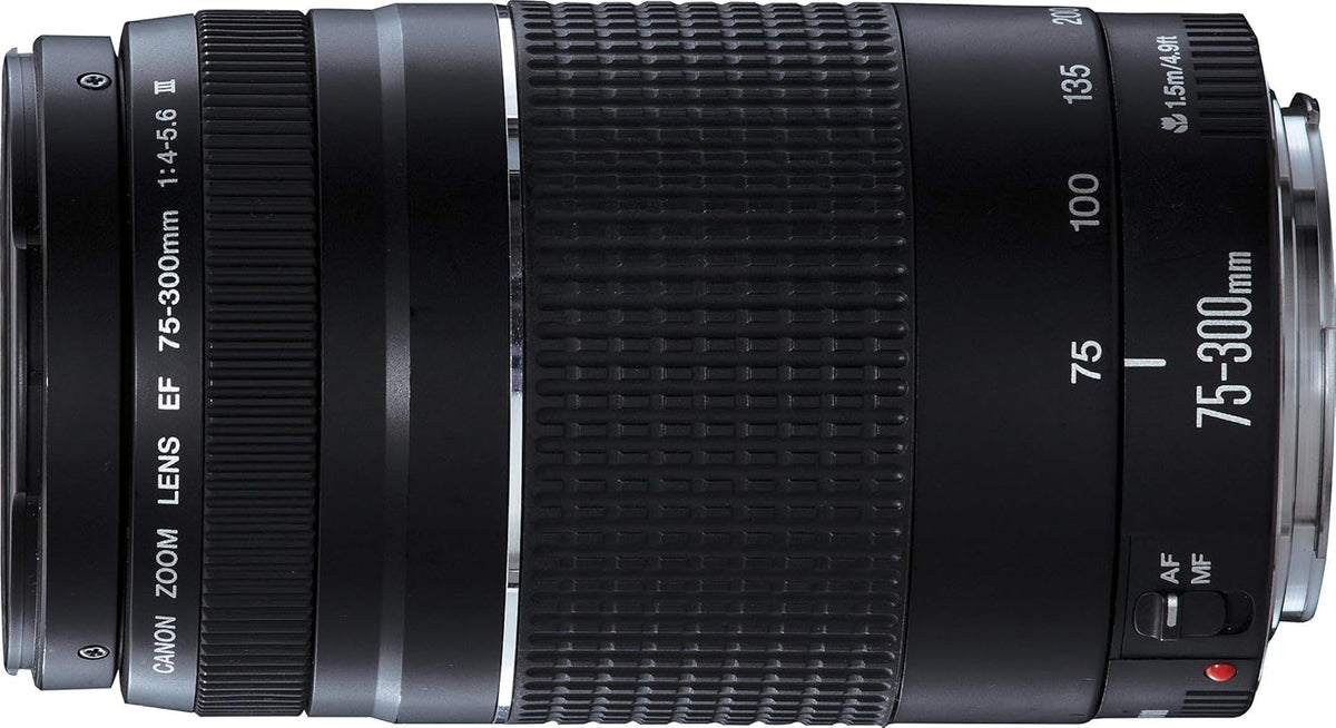 Canon - Objetivo EF 75-300mm f/4.0-5.6 III (Reacondicionado)