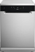 Whirlpool WH4FFA14BN6X - zmywarka wolnostojąca, 14 koców, klasa A, 6. zmysł, wielostrefowy, trzeci kosz, NaturalDry
