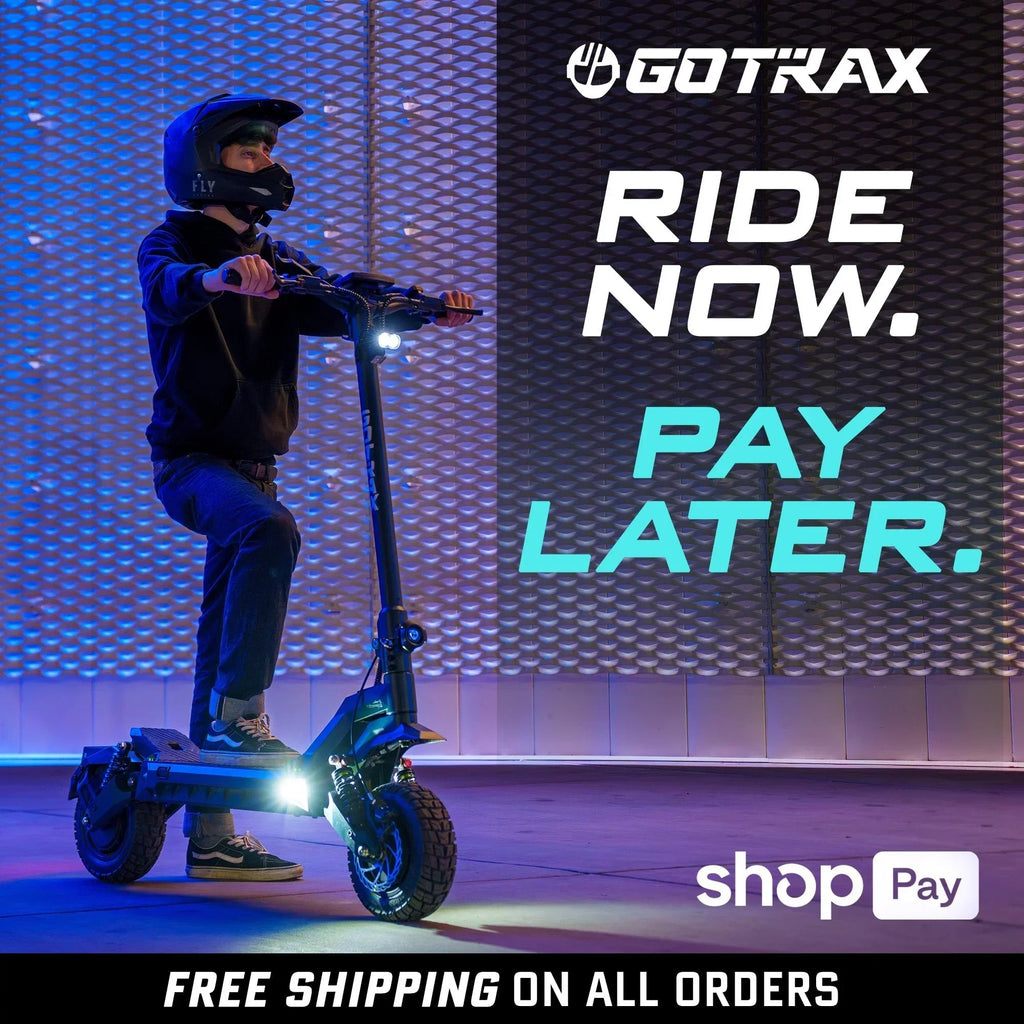 Patinete Eléctrico Todoterreno Gotrax GX3 2026 – Doble Motor Potente, Velocidad Máxima 64 km/h, Neumáticos Todoterreno