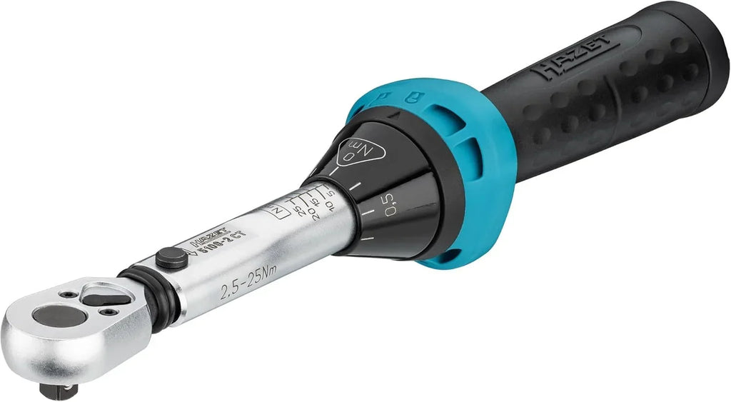 Llave dinamométrica 5108-2CT 2,5-25 Nm 1/4 pulgada carraca reversible herramienta para bicicleta con certificado de calibración 232 mm